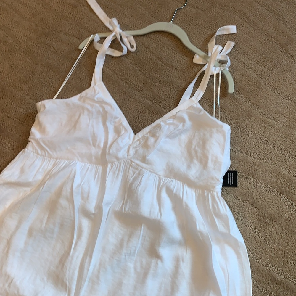 Express Tie Shoulder Tiered Maxi‎ Dress - Picture 14 of 17